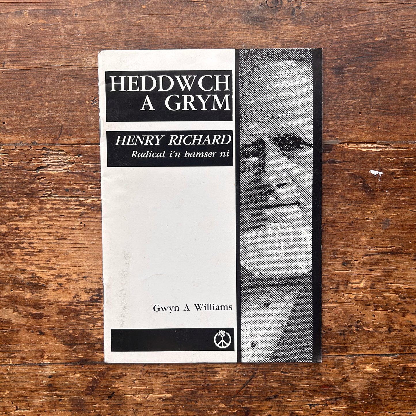 Heddwch a Grym / Peace & Power: Henry Richard - Gwyn A Williams - 1988 (Preloved)