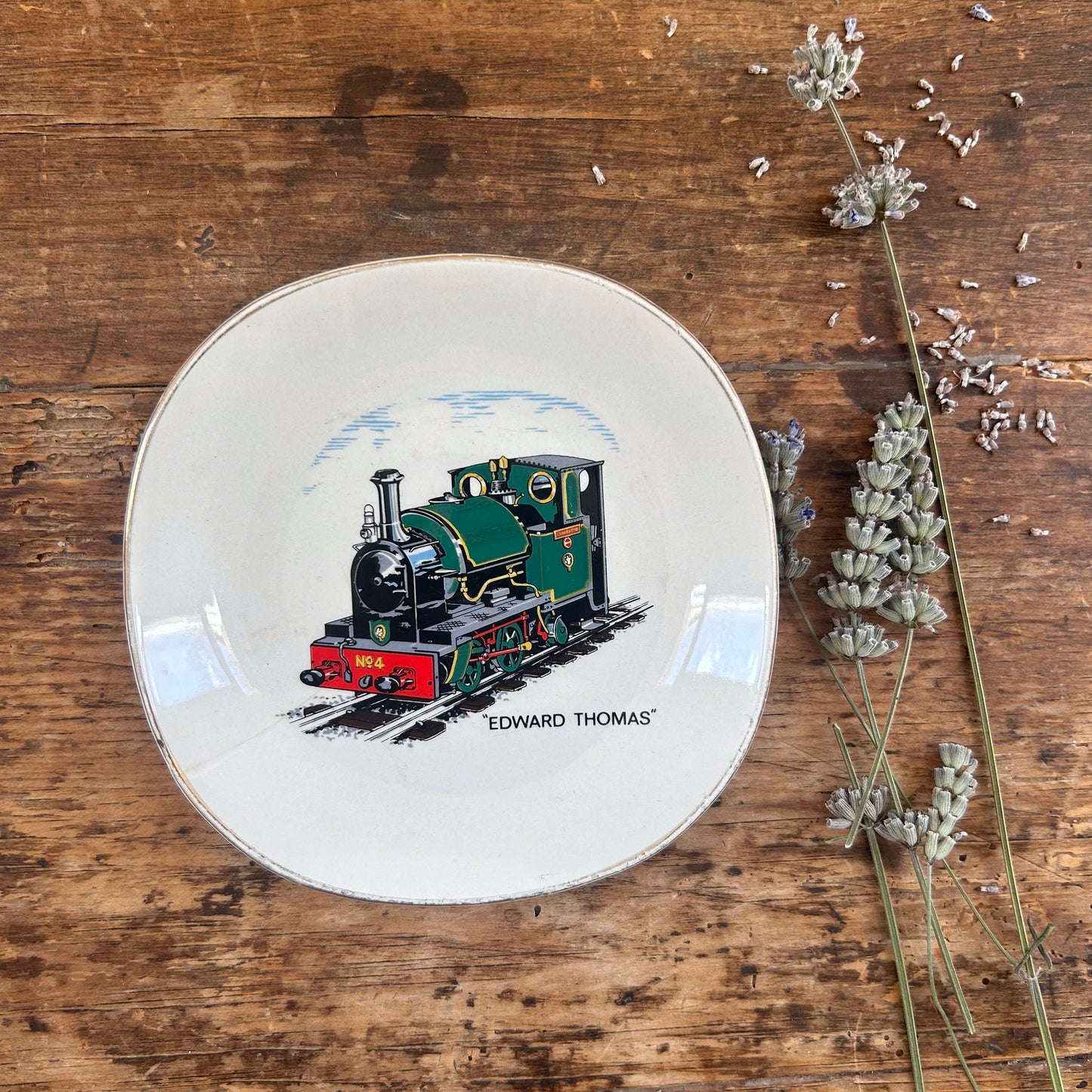 Pin Dish - Talyllyn Railway Co. Edward Thomas / Locomotive No. 4 (Preloved)