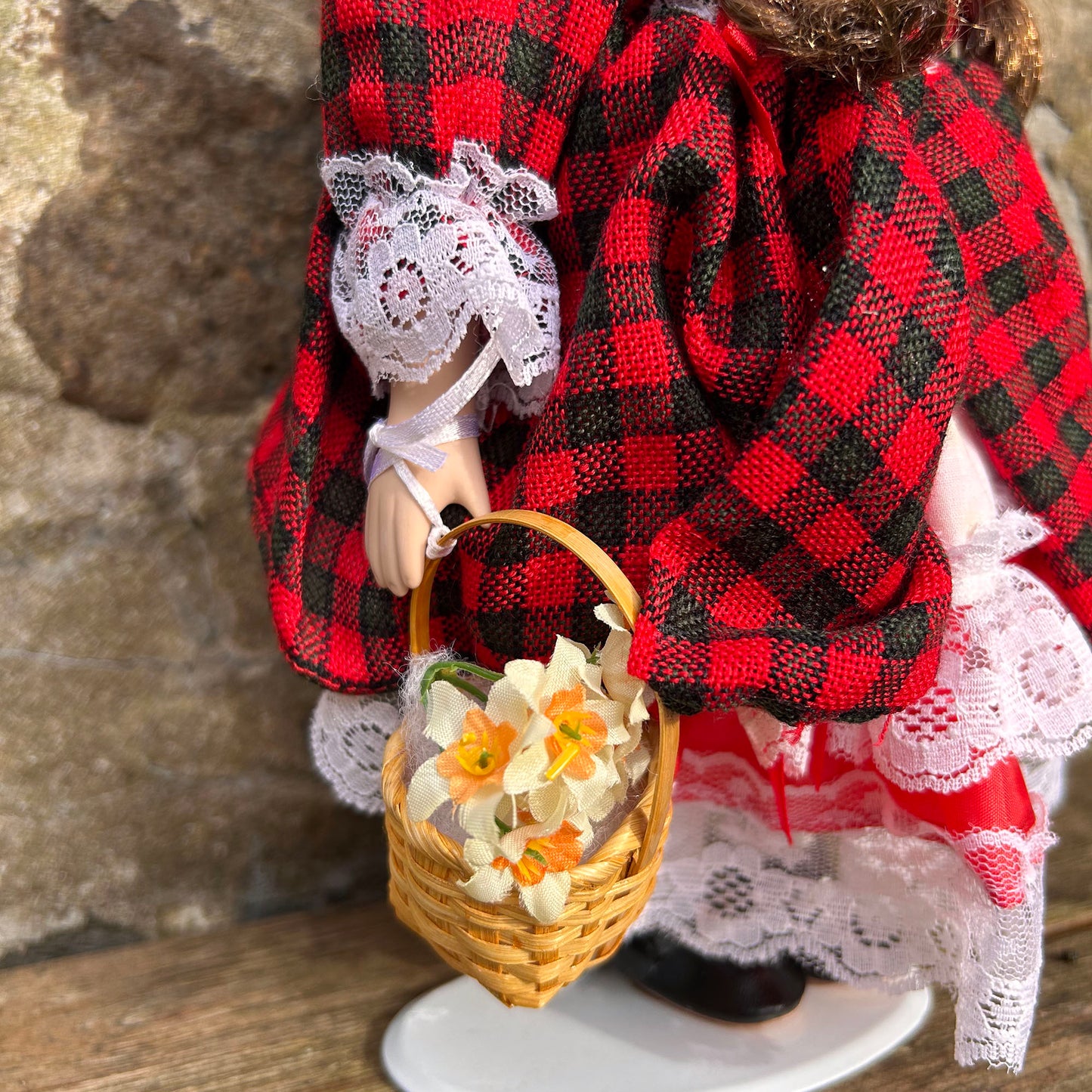 Dol Merched Cymreig - Bronwen - Peggy Nisbit - Hen Ffasiwn o'r 1960au (Wedi'i Ail-law)