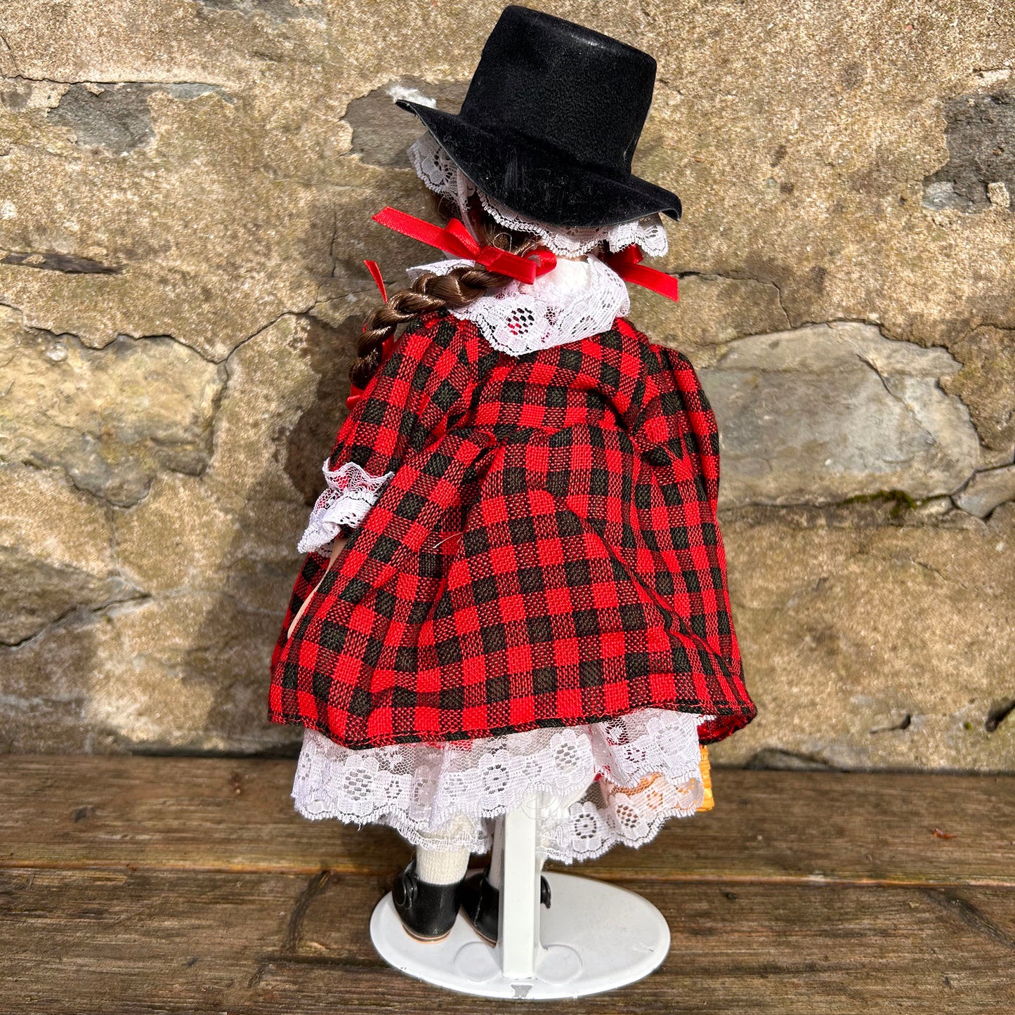 Dol Merched Cymreig - Bronwen - Peggy Nisbit - Hen Ffasiwn o'r 1960au (Wedi'i Ail-law)