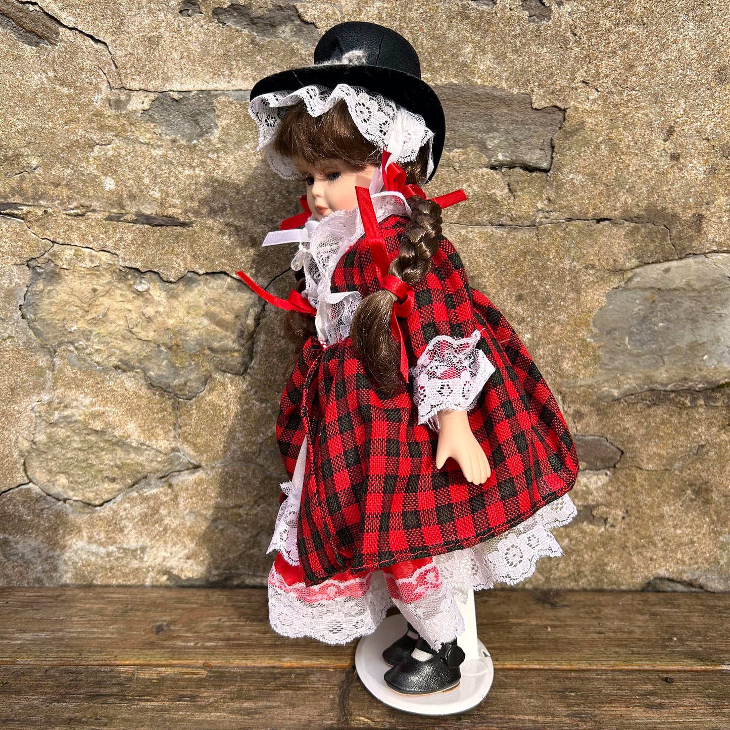 Dol Merched Cymreig - Bronwen - Peggy Nisbit - Hen Ffasiwn o'r 1960au (Wedi'i Ail-law)