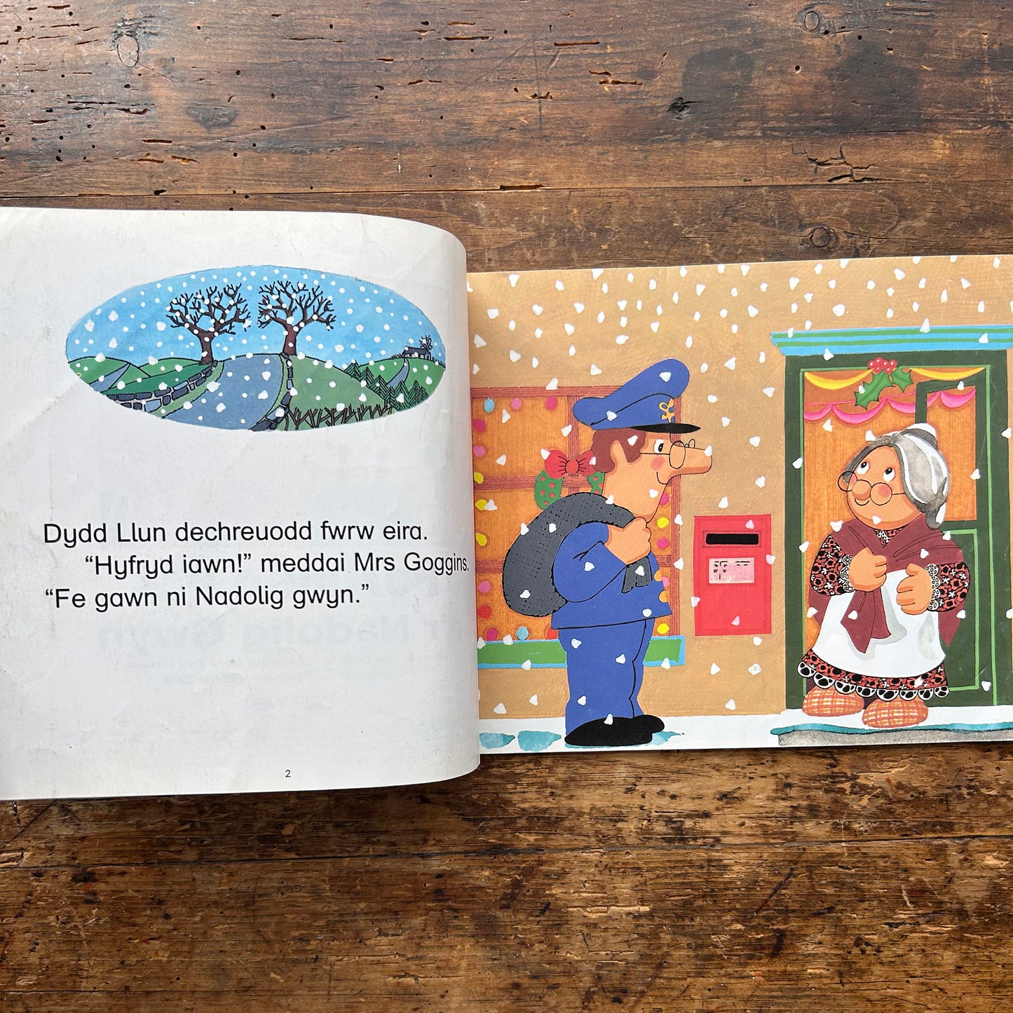 Postman Pat a'r Nadolig Gwyn - 1997 (Preloved)