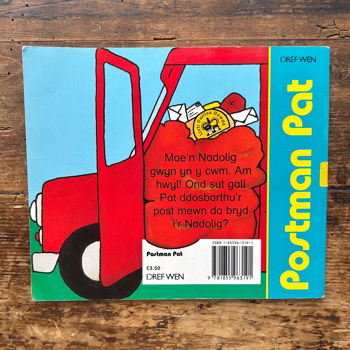 Postman Pat a'r Nadolig Gwyn - 1997 (Preloved)