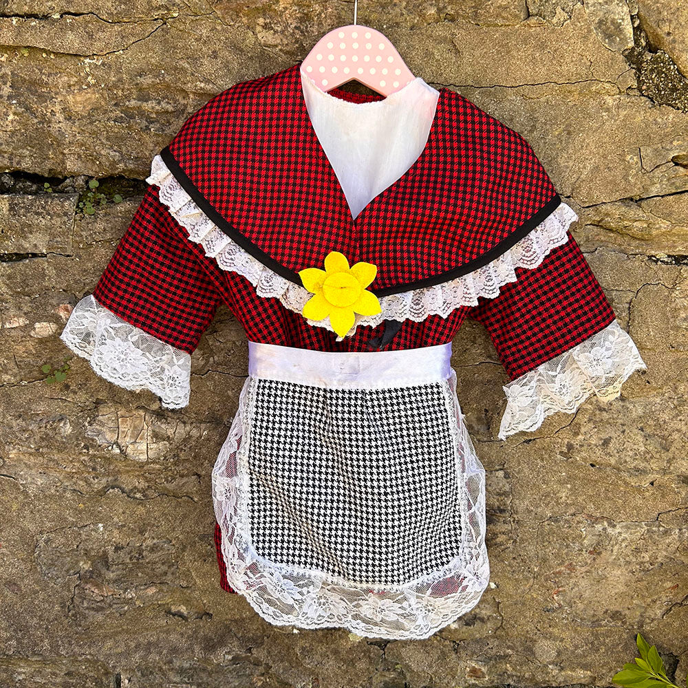 Welsh Lady's Costume - Traditional - age 1-2 (Preloved)