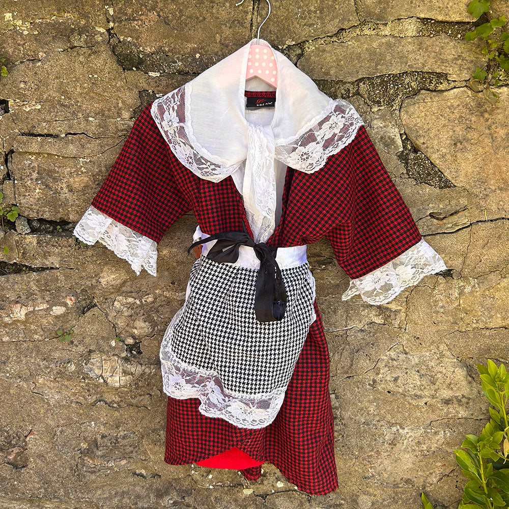 Welsh Lady's Costume - Traditional - age 5-6 (Preloved)