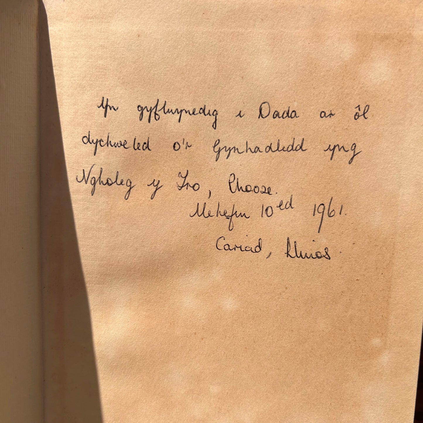 Pris Ein Rhyddid - Trebor Lloyd Evans - 1962 (Preloved)