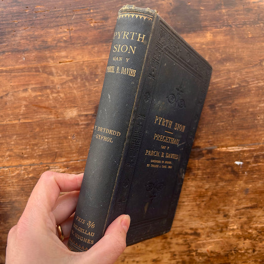 Pyrth Sion - Pregethau - B. Davies - 1899 (Preloved)
