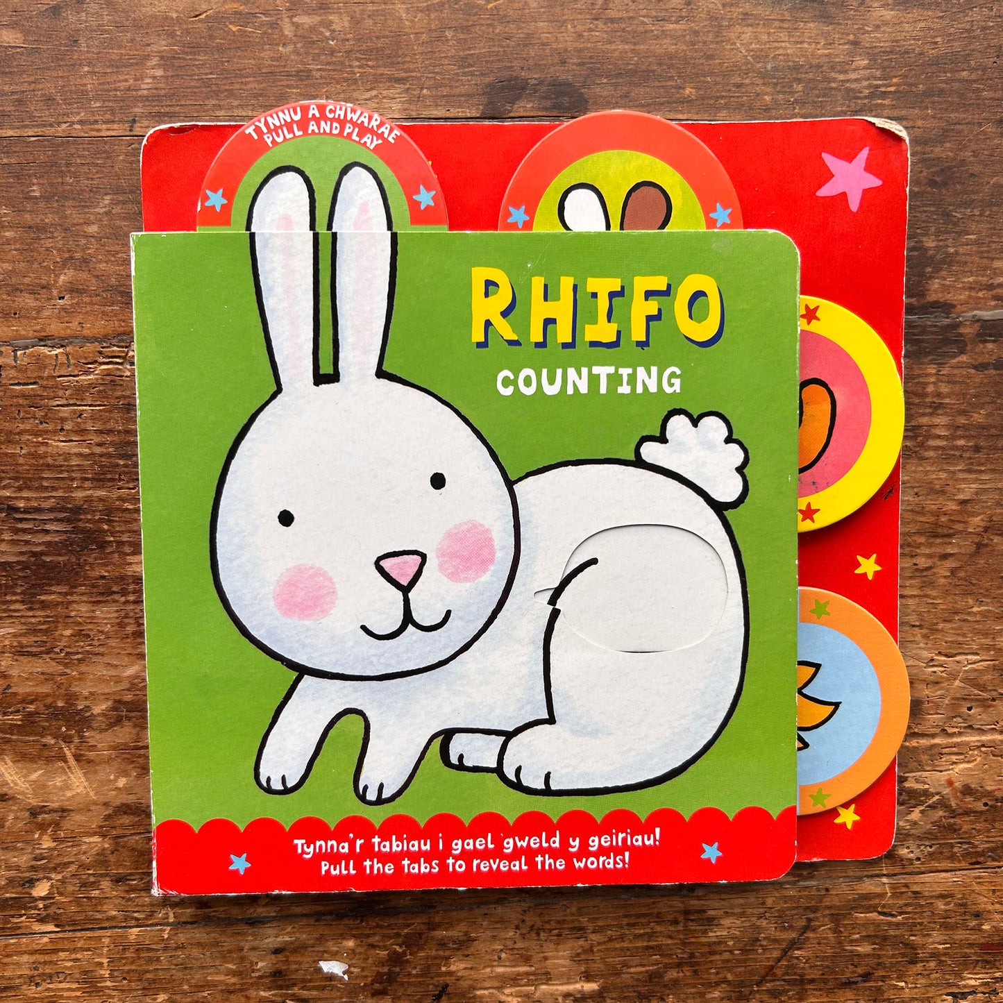 Rhifo / Counting - Tynnu a Chwarae / Pull and Play (Preloved)