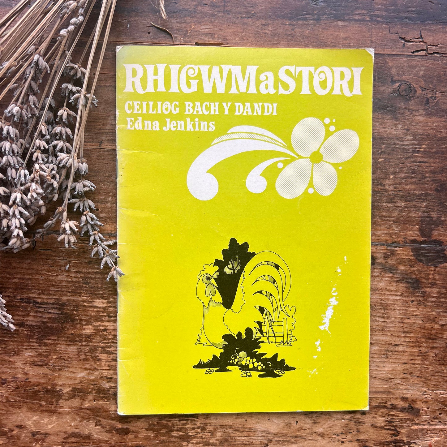 Ceiliog Bach y Dandi - Rhigwm a Stori - Edna Jenkins - 1975 (Preloved)