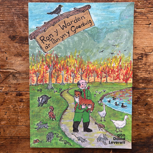 Ron y Warden - a'r Tan yn y Goedwig - David Leverett - 2003 (Preloved)