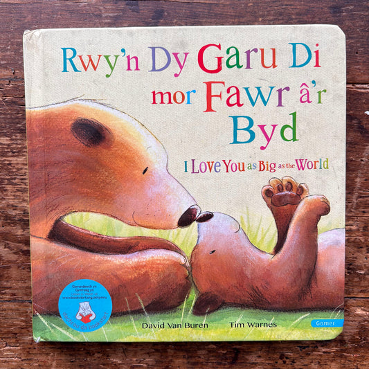 Rwy'n dy Garu Di Mor Fawr â'r Byd / I Love You as Big as the World (Preloved)