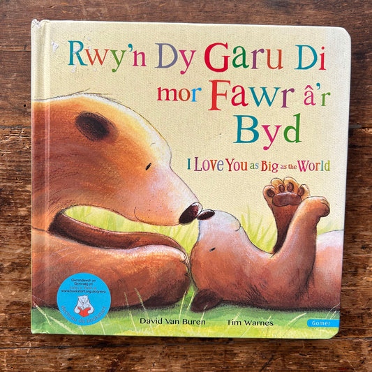 Rwy'n dy Garu Di Mor Fawr â'r Byd / I Love You as Big as the World (Preloved)