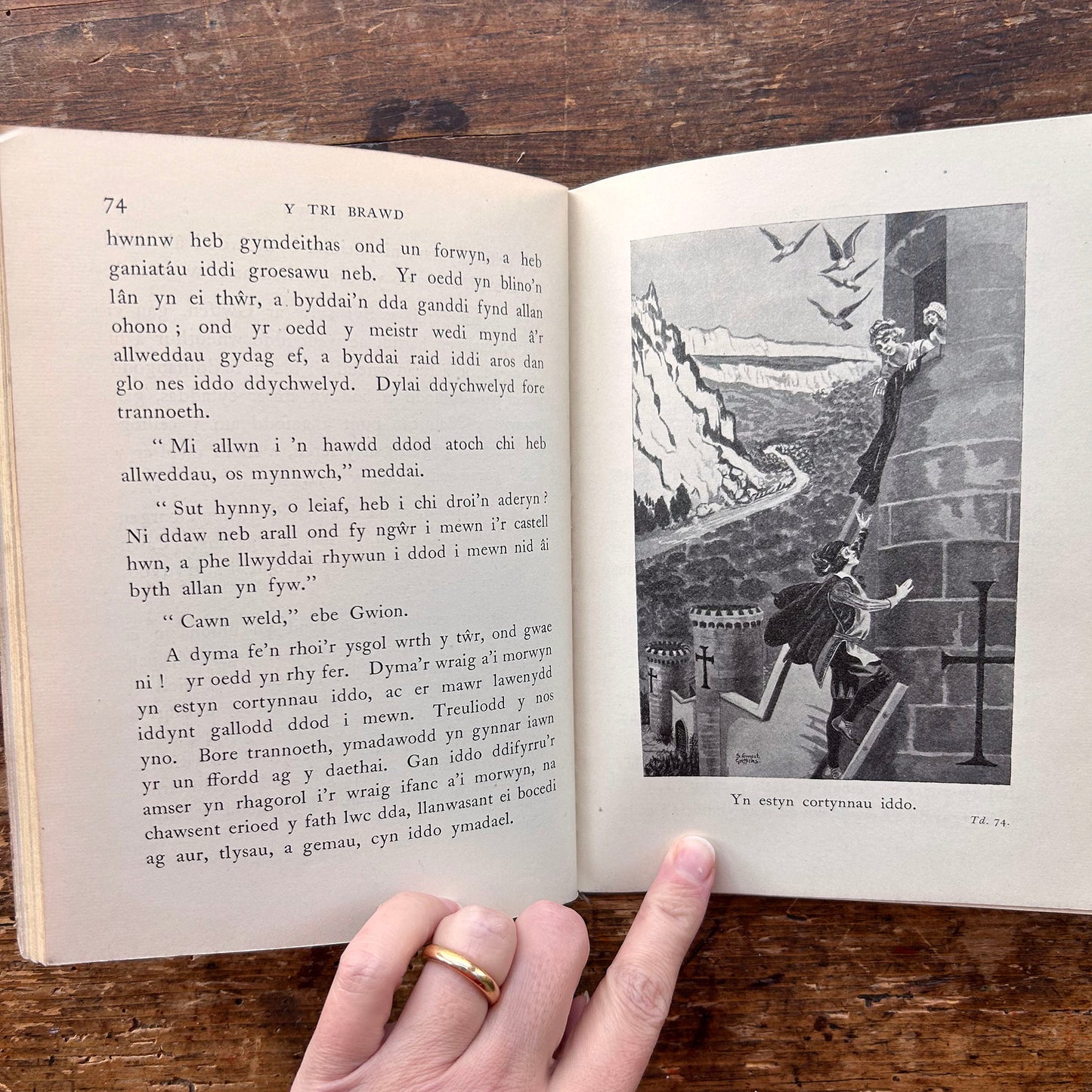 Saith Stori o'r Ffrangeg - Wedi eu Cyfieithu - Henry Lewis - 1929 (Preloved)