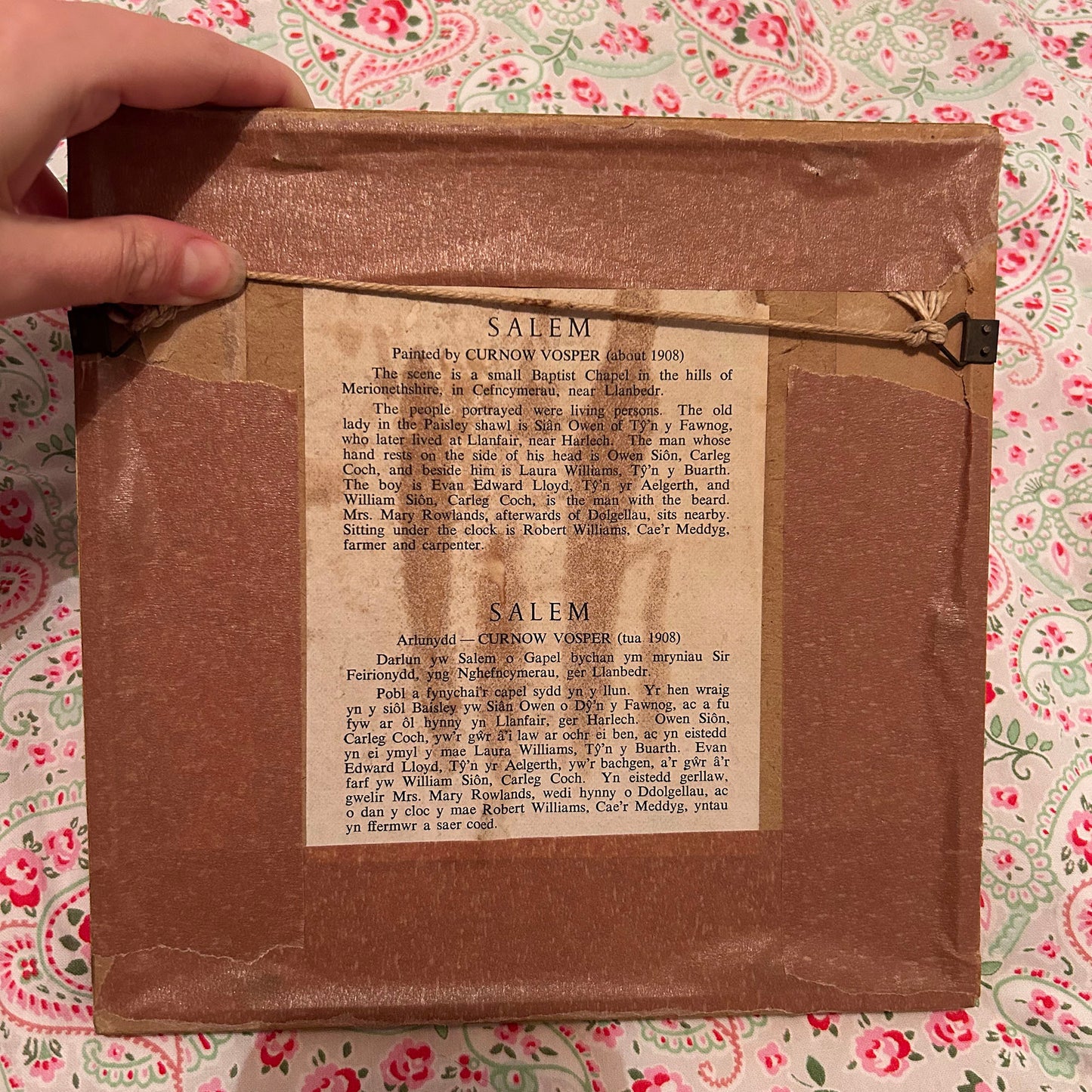 Framed Print - Salem - Sydney Curnow Vosper (Preloved)