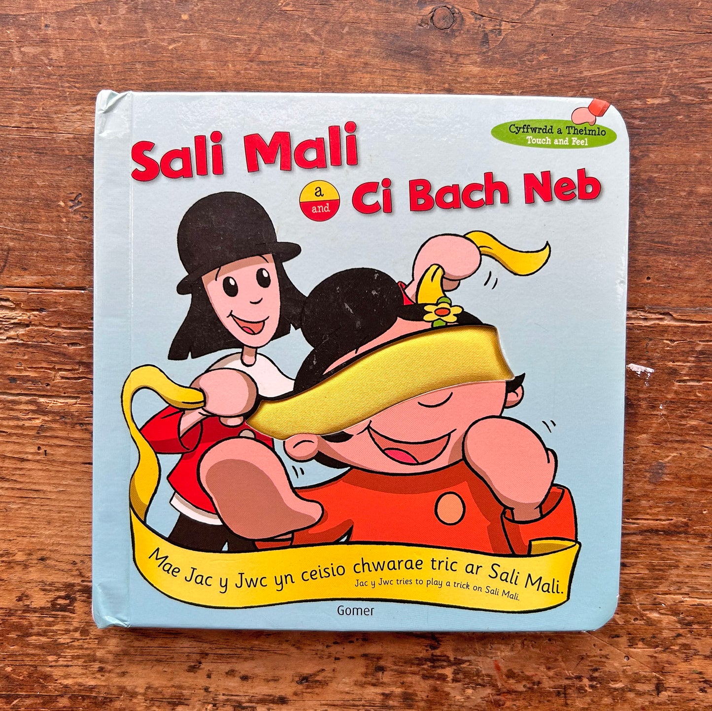 Sali Mali a Ci Bach Neb - Llyfr Cyffwrdd a Theimlo (Preloved)