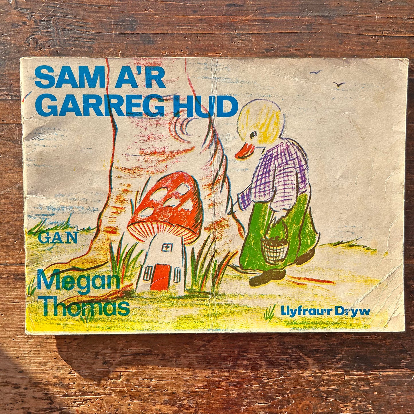 Sam a'r Garreg Hud - Megan Thomas - Vintage Welsh Book 1968 (Preloved)