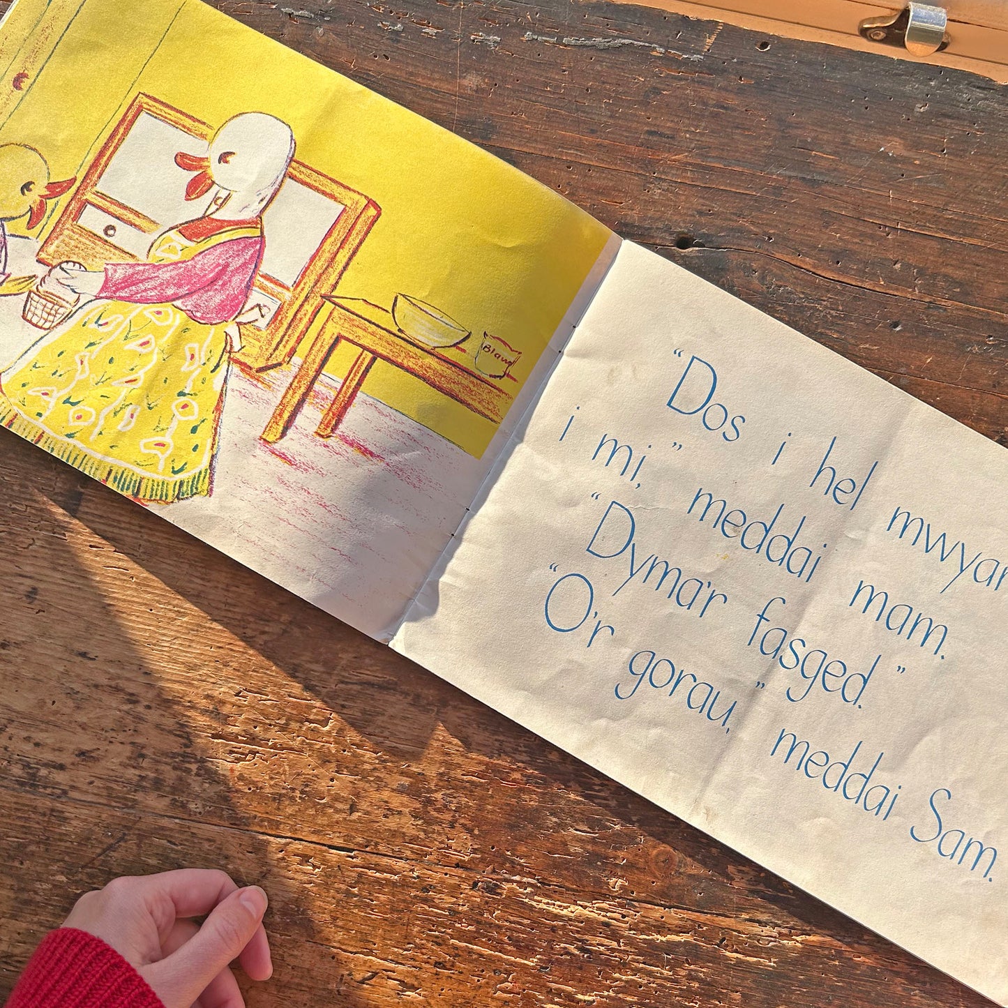 Sam a'r Garreg Hud - Megan Thomas - Vintage Welsh Book 1968 (Preloved)