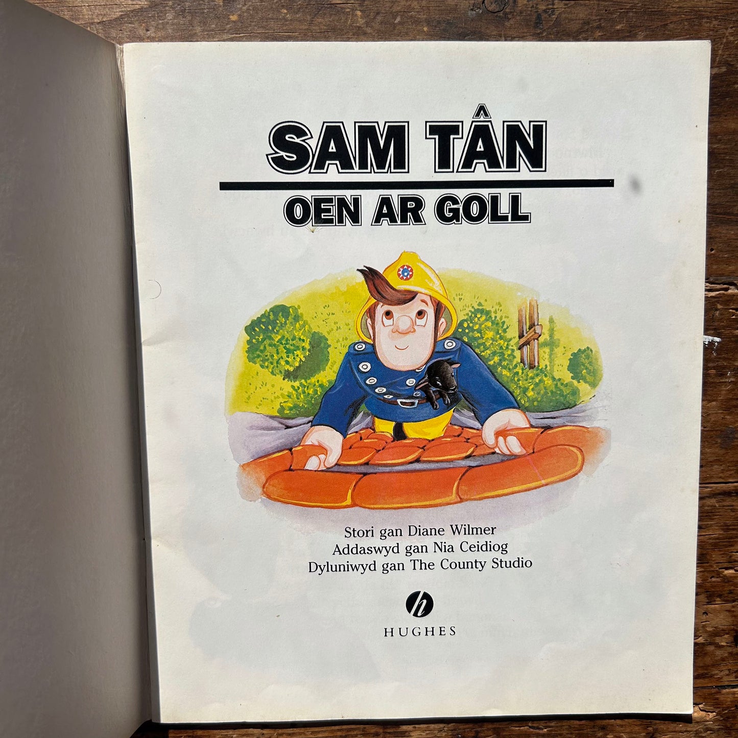 Sam Tân - Oen ar Goll - Fireman Sam 1988 (Preloved)