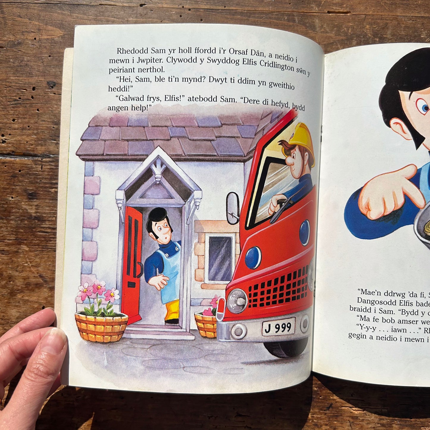 Sam Tân - Oen ar Goll - Fireman Sam 1988 (Preloved)