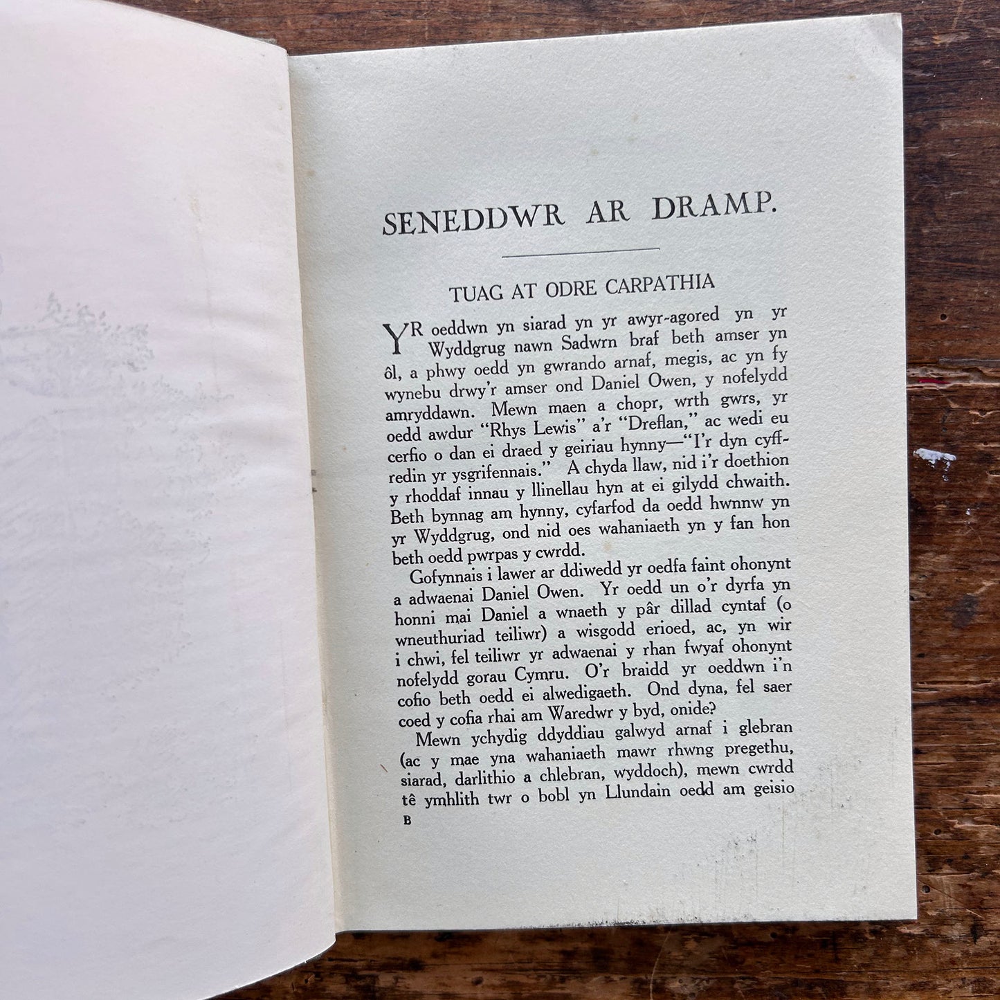 Seneddwr ar Dramp - Rhys J. Davies - 1935 (Preloved)