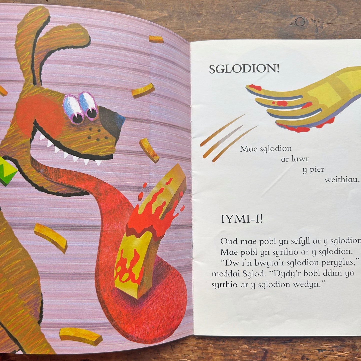 Sglod a Blod: Cyfres Llyffantod (Preloved)