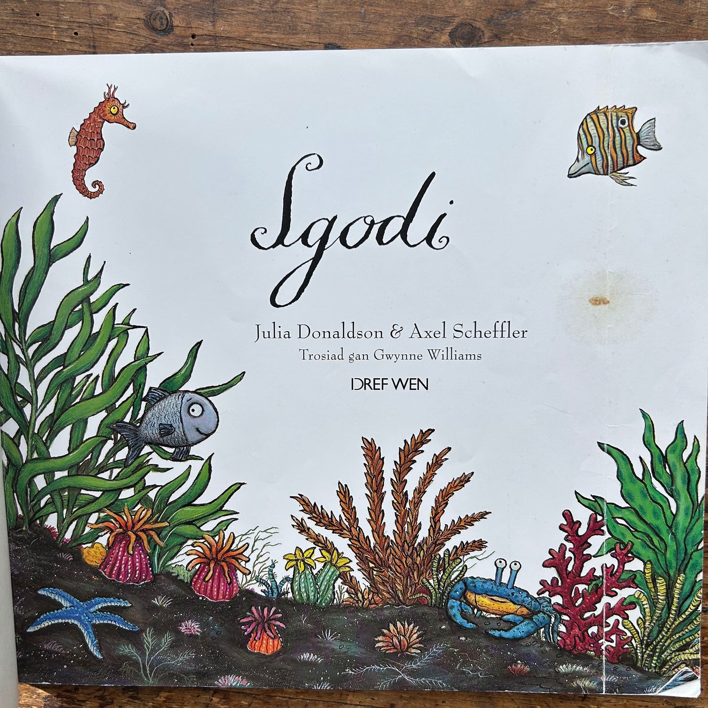 Sgodi / Tiddler - Julia Donaldson & Alex Scheffler (Preloved)