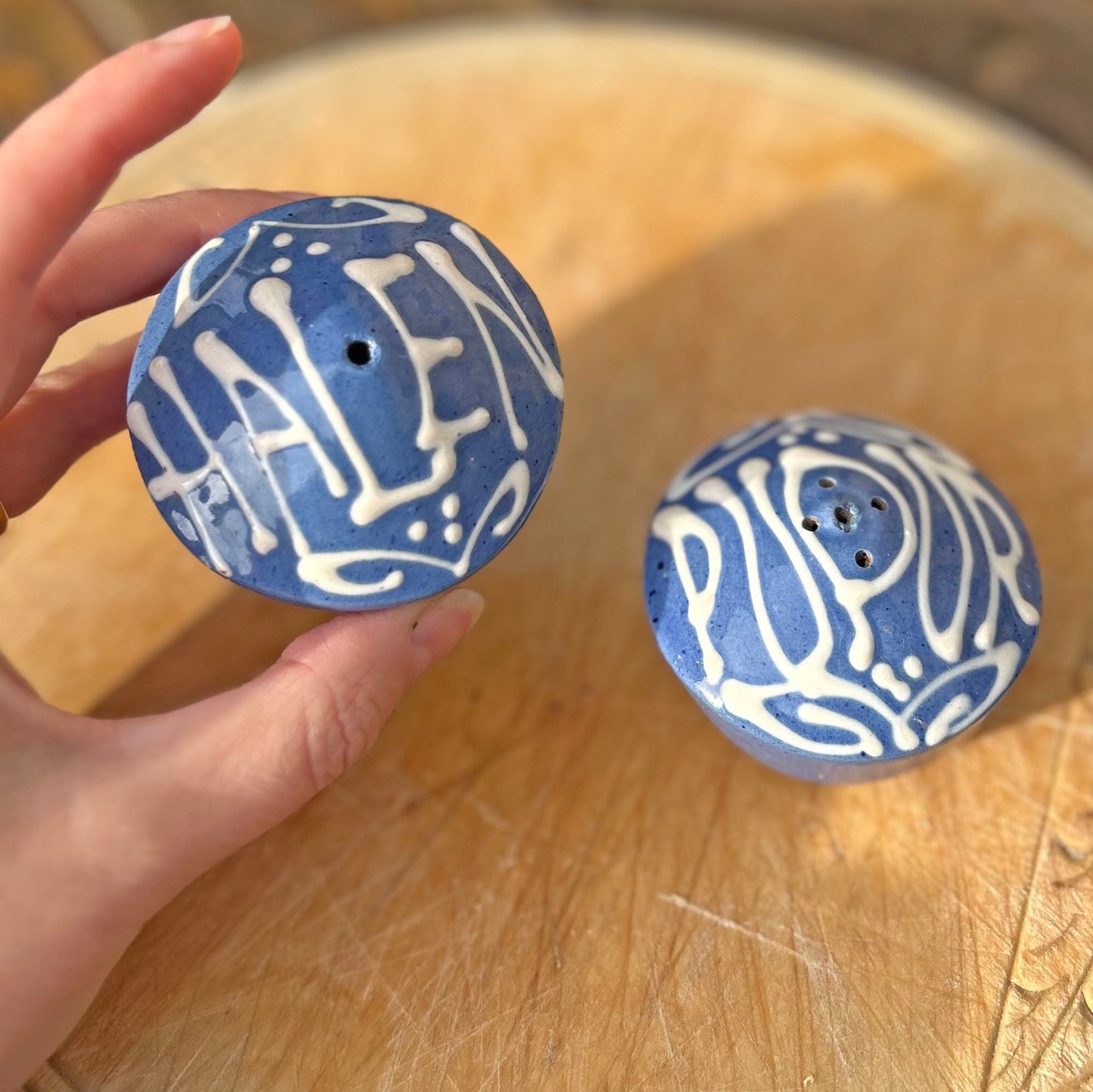 Shakers / Pots - Salt & pepper - Halen & Pupur - Vintage (Preloved)