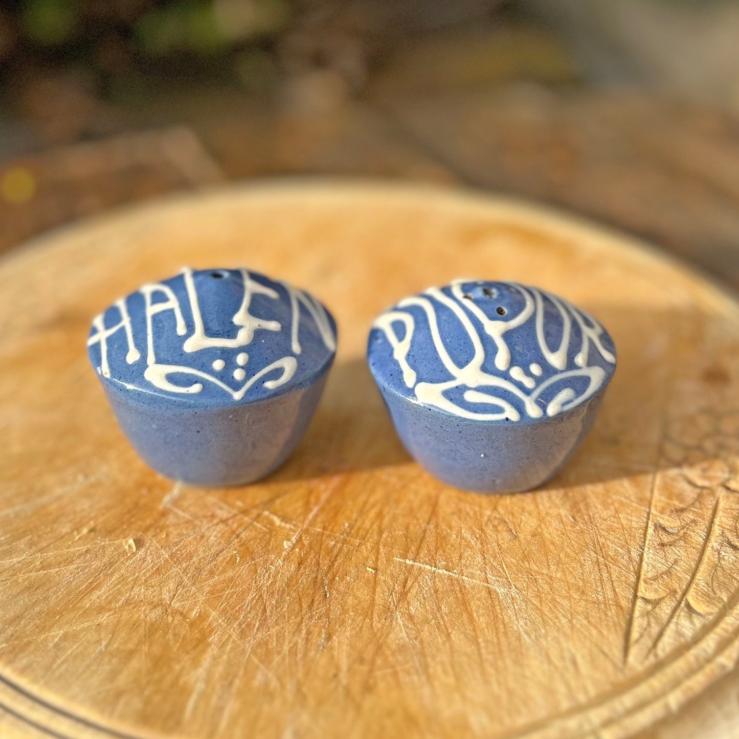 Shakers / Pots - Salt & pepper - Halen & Pupur - Vintage (Preloved)