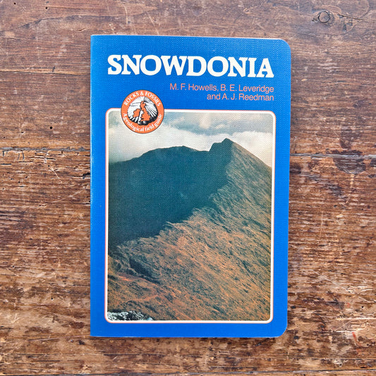 Snowdonia - Rocks & Fossils Field Guide - Vintage (Preloved)