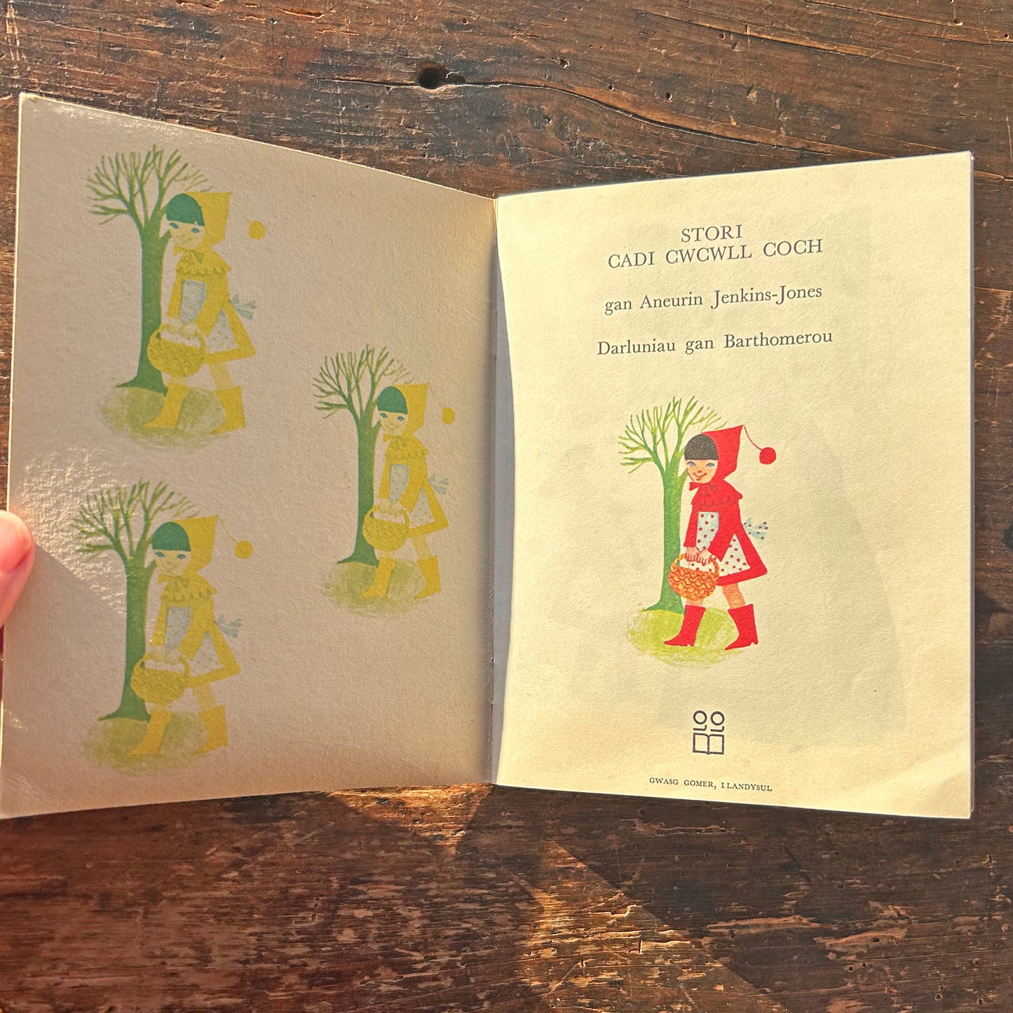Stori Cadi Cwcwll Coch - Vintage Welsh Book (Preloved)