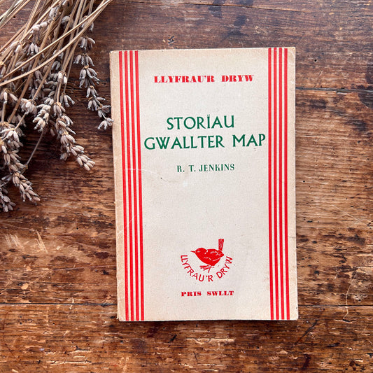 Storiau Gwallter Map / Walter Map - R. T. Jenkins - 1941 (Preloved)