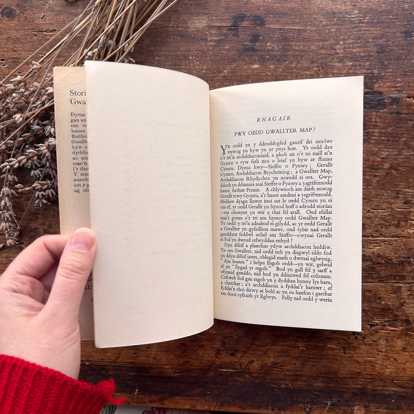 Storiau Gwallter Map / Walter Map - R. T. Jenkins - 1941 (Preloved)