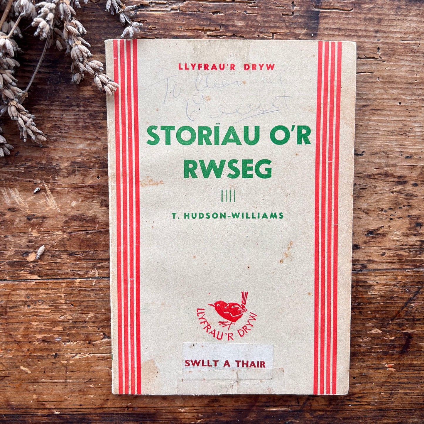 Storiau O'r Rwseg - T. Hudson-Williams - 1942 (Preloved)