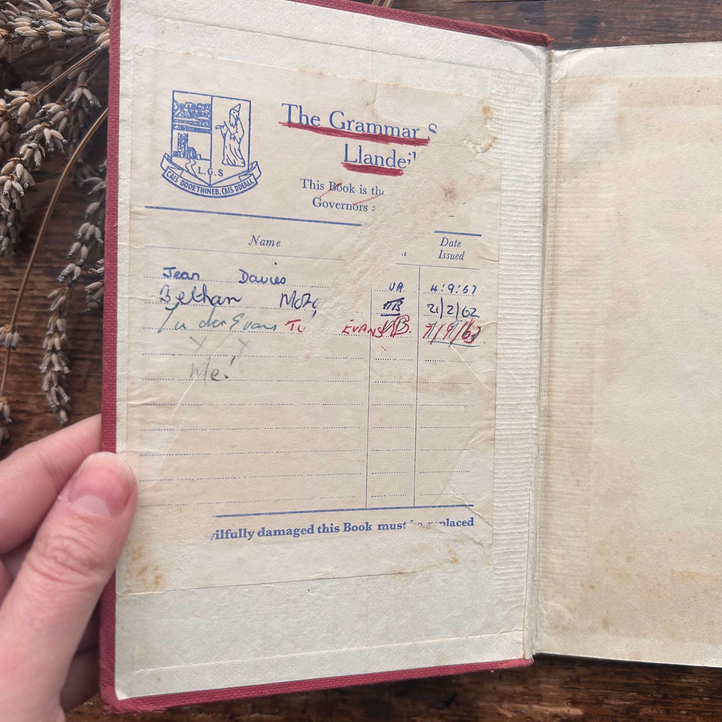 Straeon y Pentan - Daniel Owen - Red (Preloved)