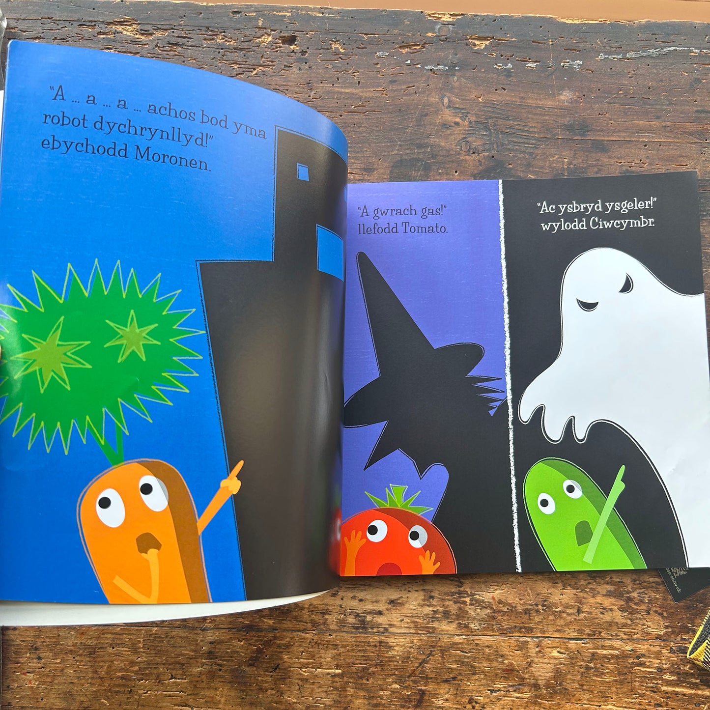 Supertaten / Supertato: Noson y Llysiau Byw (Preloved)