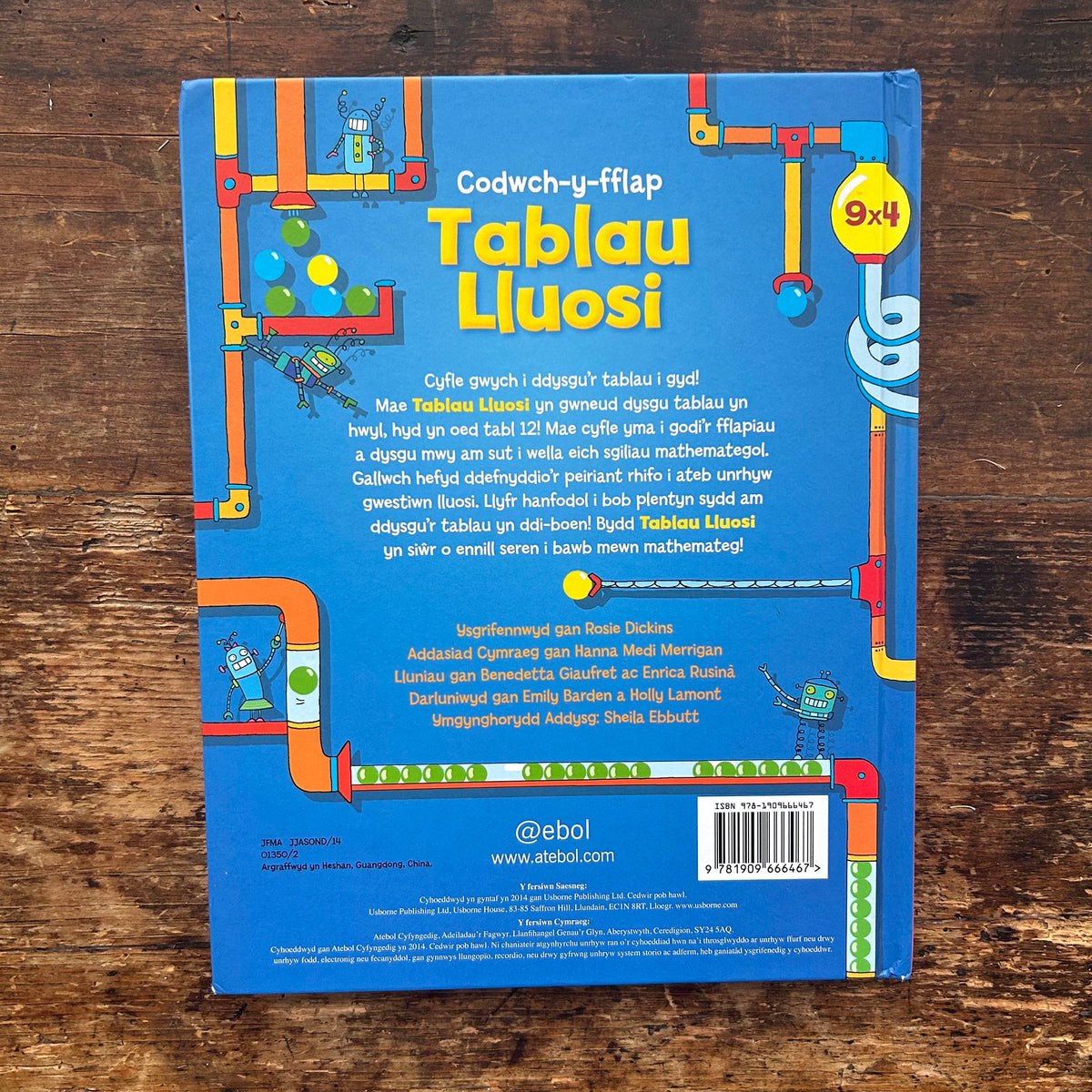 Tablau Lluosi - Codwch-y-fflap (Preloved)