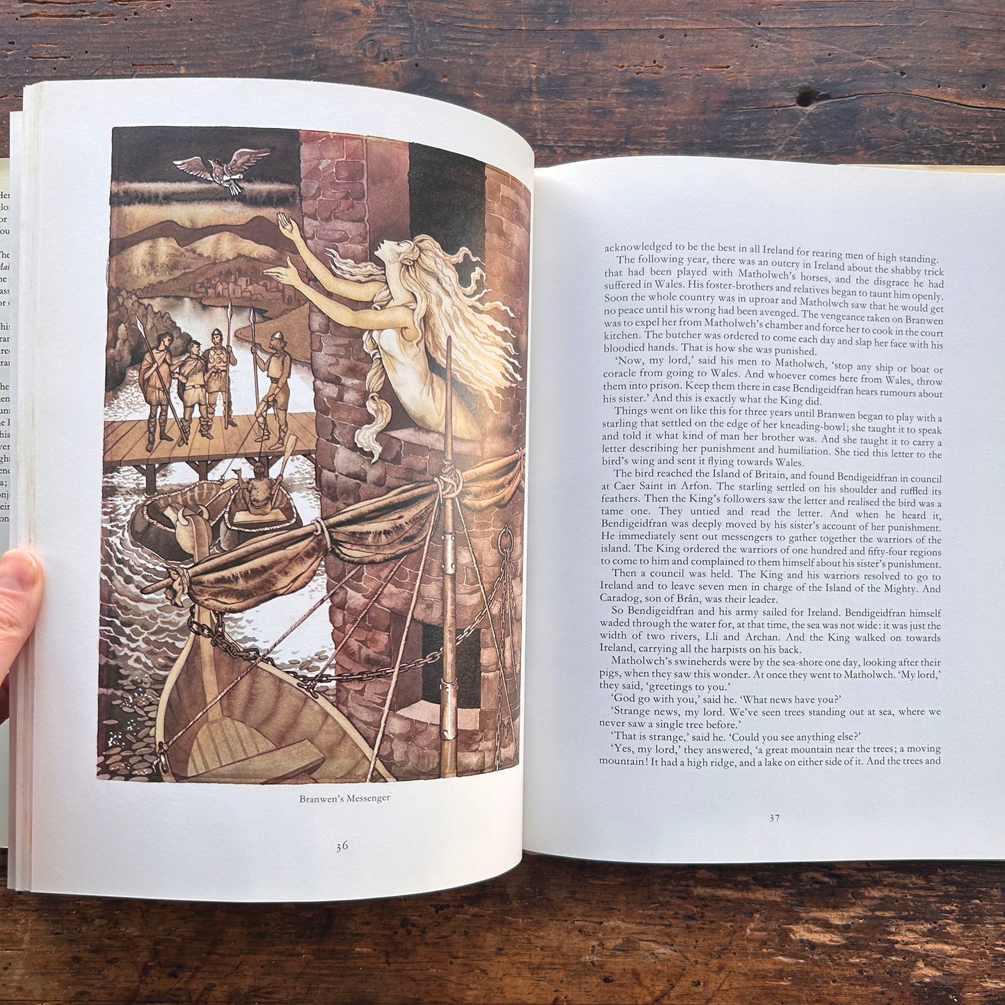 Y Mabinogi - Darluniau - Gwyn Thomas &amp; Margaret Jones (Preloved)