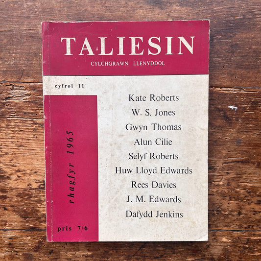 Taliesin - Cyfrol 11 - Rhagfyr 1965 (Preloved)