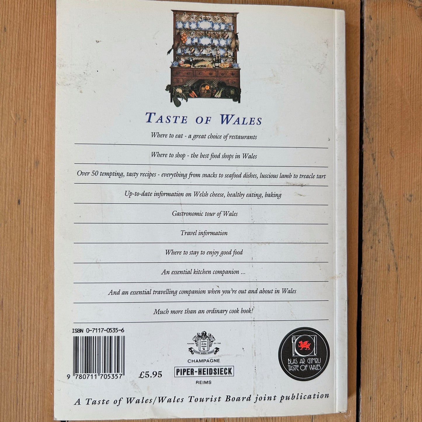 Taste of Wales: Recipe, Restaurant, Food and Travel Guide (Preloved)