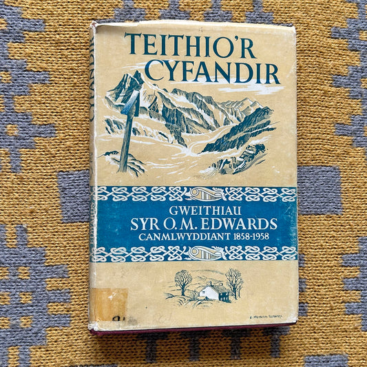 Teithio'r Cyfandir - Syr O.M Edwards - 1960 (Preloved)