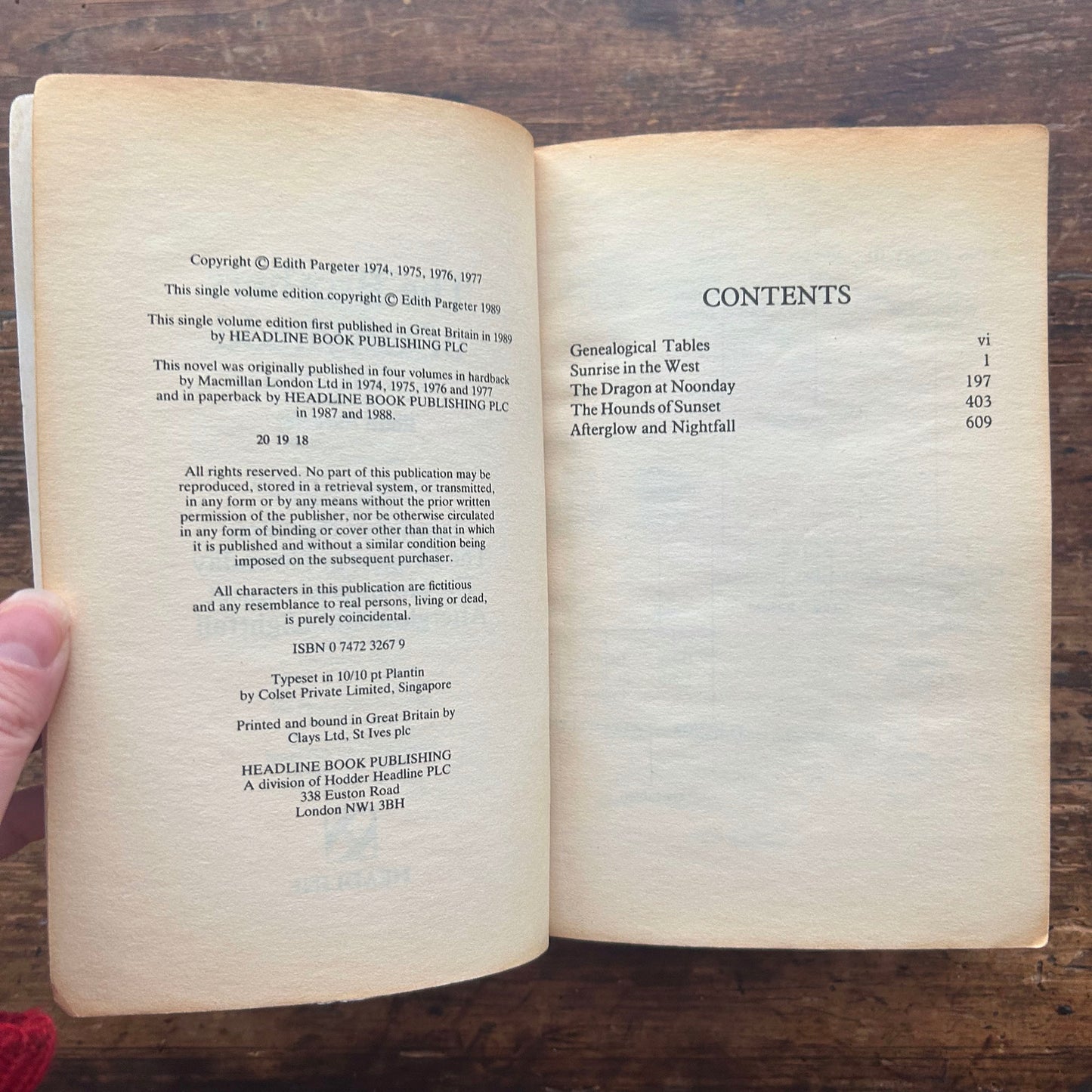 The Brothers of Gwynedd Quartet - Edith Pargetter (Preloved)