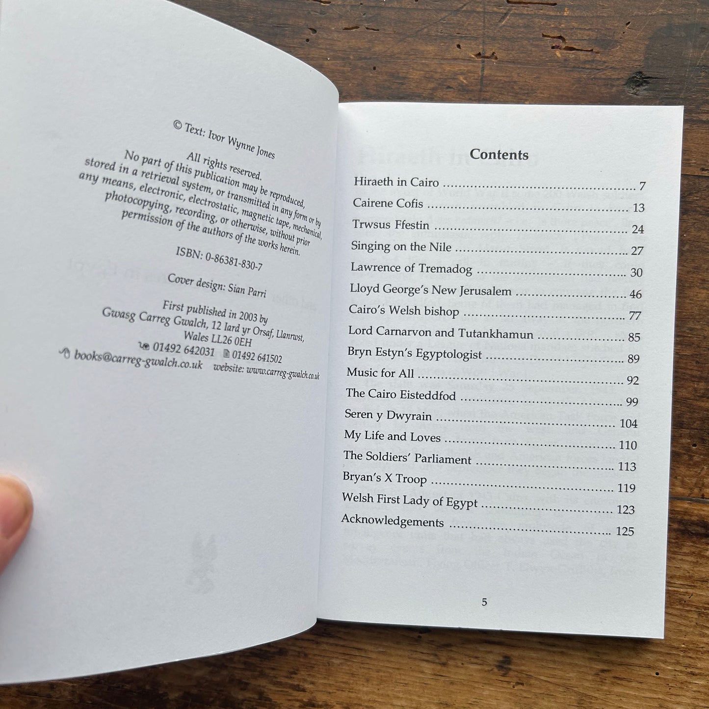 The Cairo Eisteddfod and Other Welsh Adventures in Egypt (Preloved)