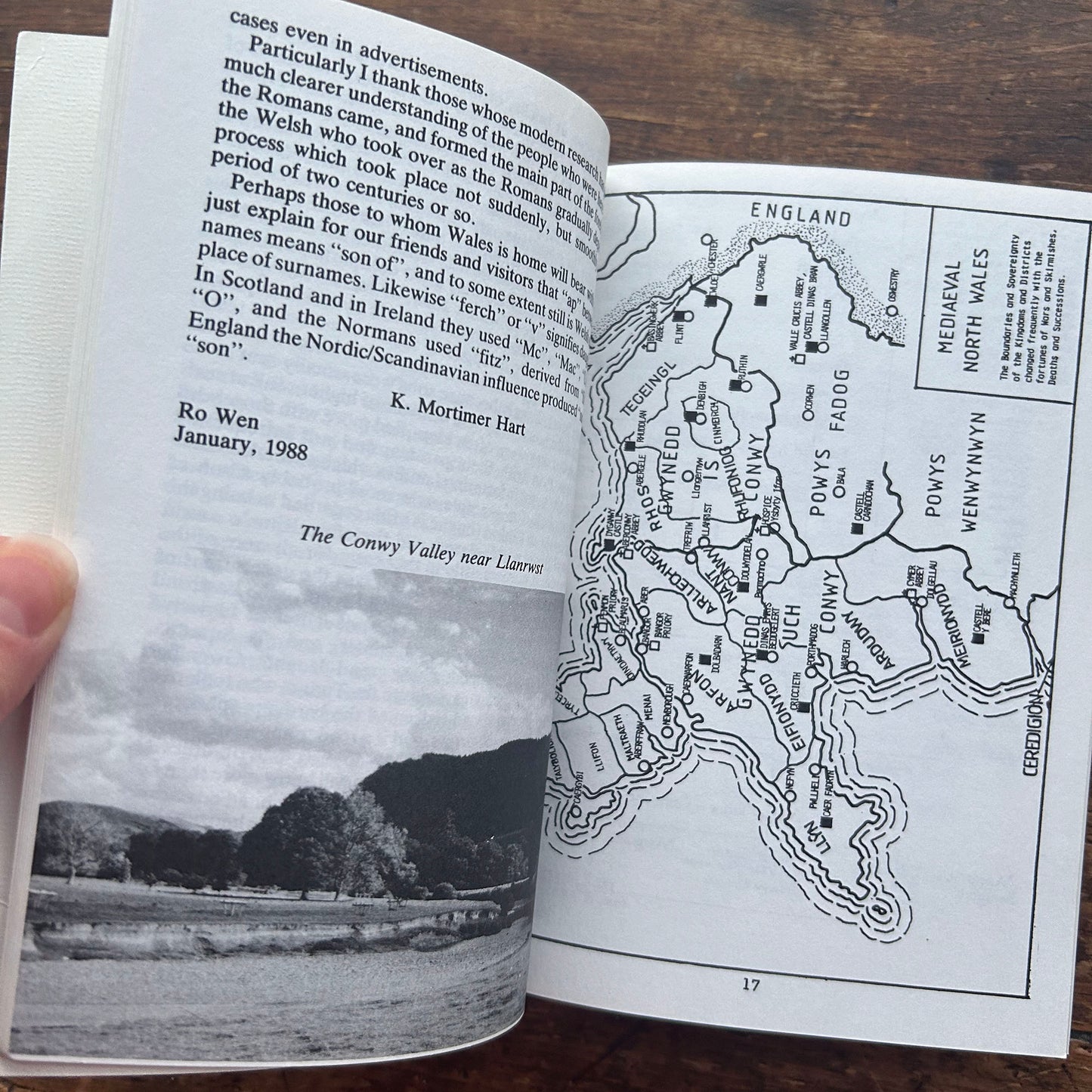 The Conwy Valley and The Lands of History - 1988 (Preloved)