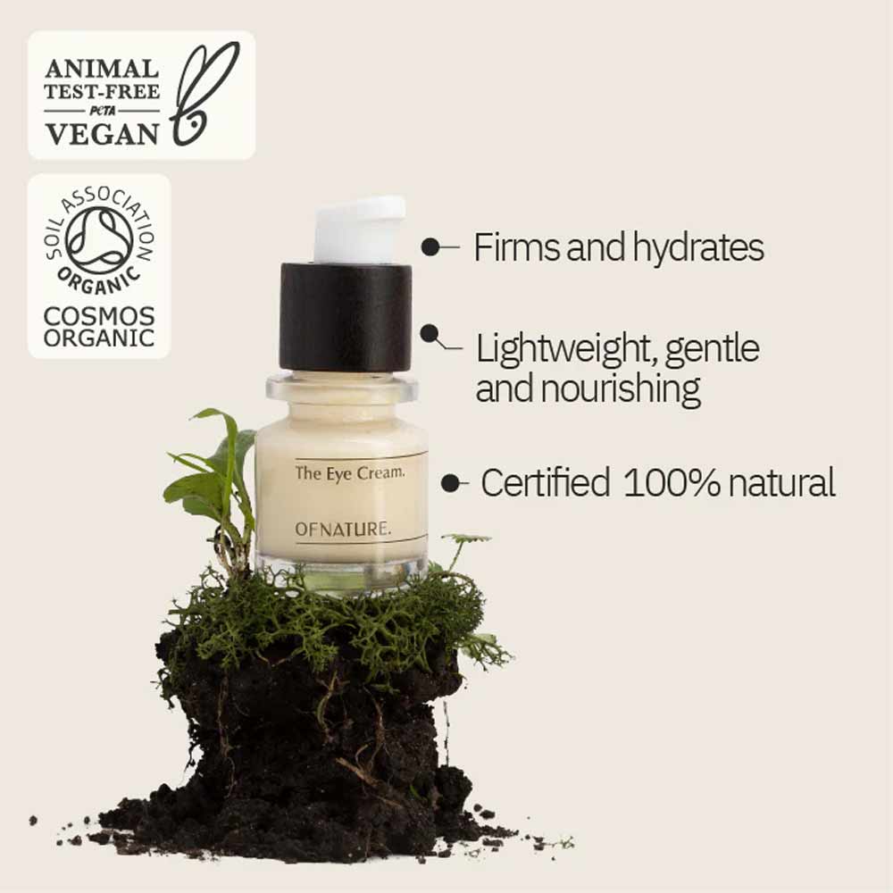 The Eye Cream - Of Nature - Made in Wales - 20ml (express UK postage included)