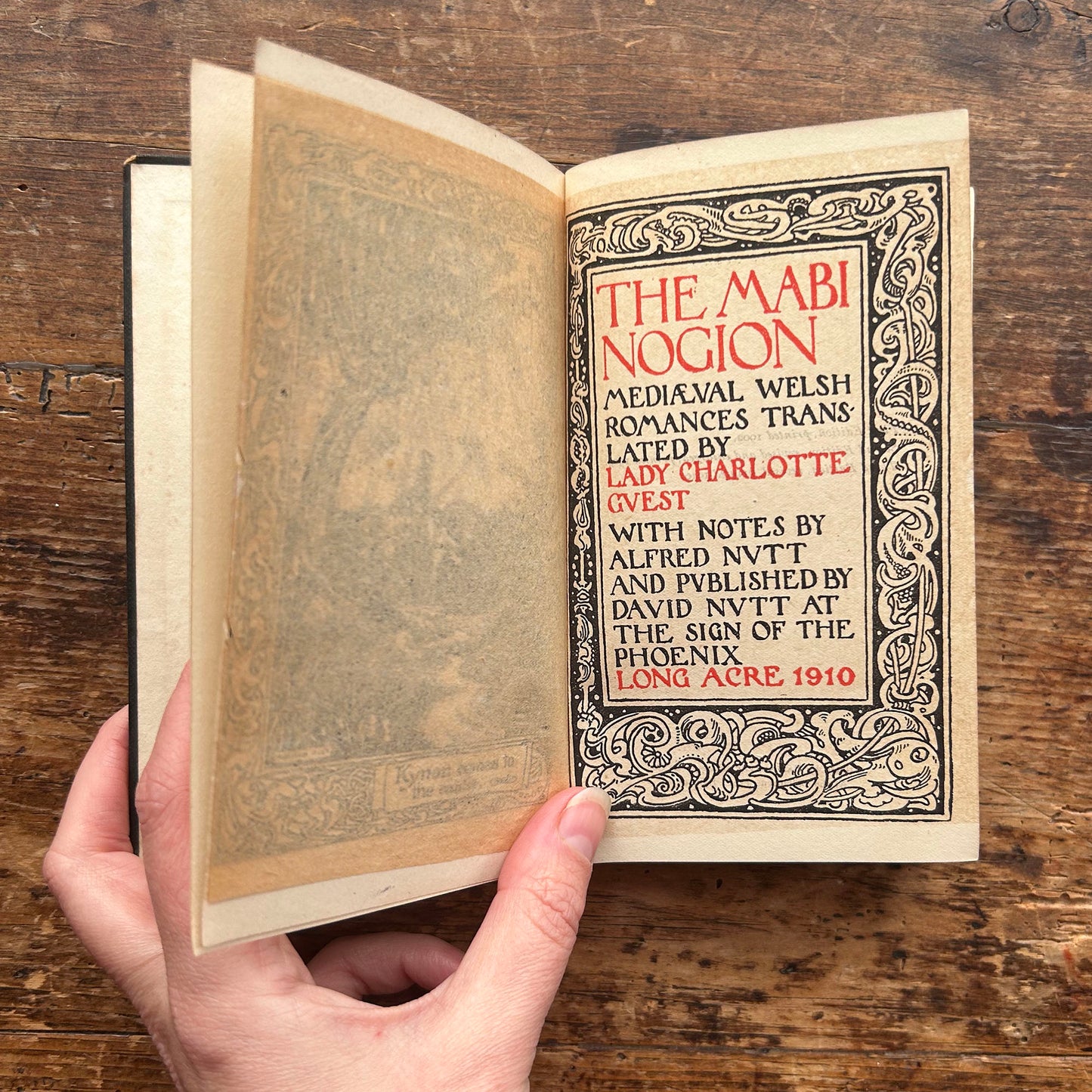 The Mabinogion - Lady Charlotte Guest - Antique 1910 (Preloved)