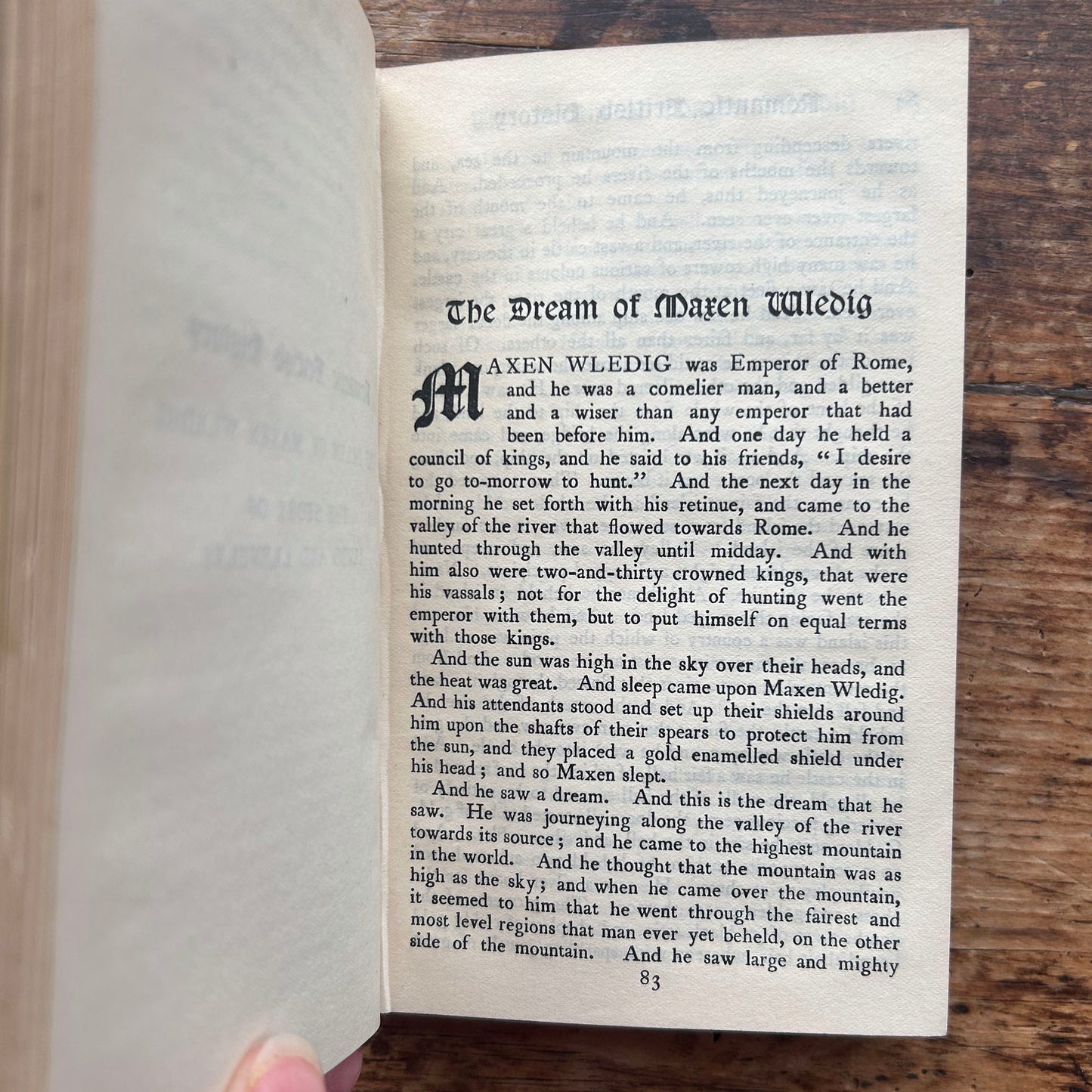 The Mabinogion - Lady Charlotte Guest - Antique 1910 (Preloved)