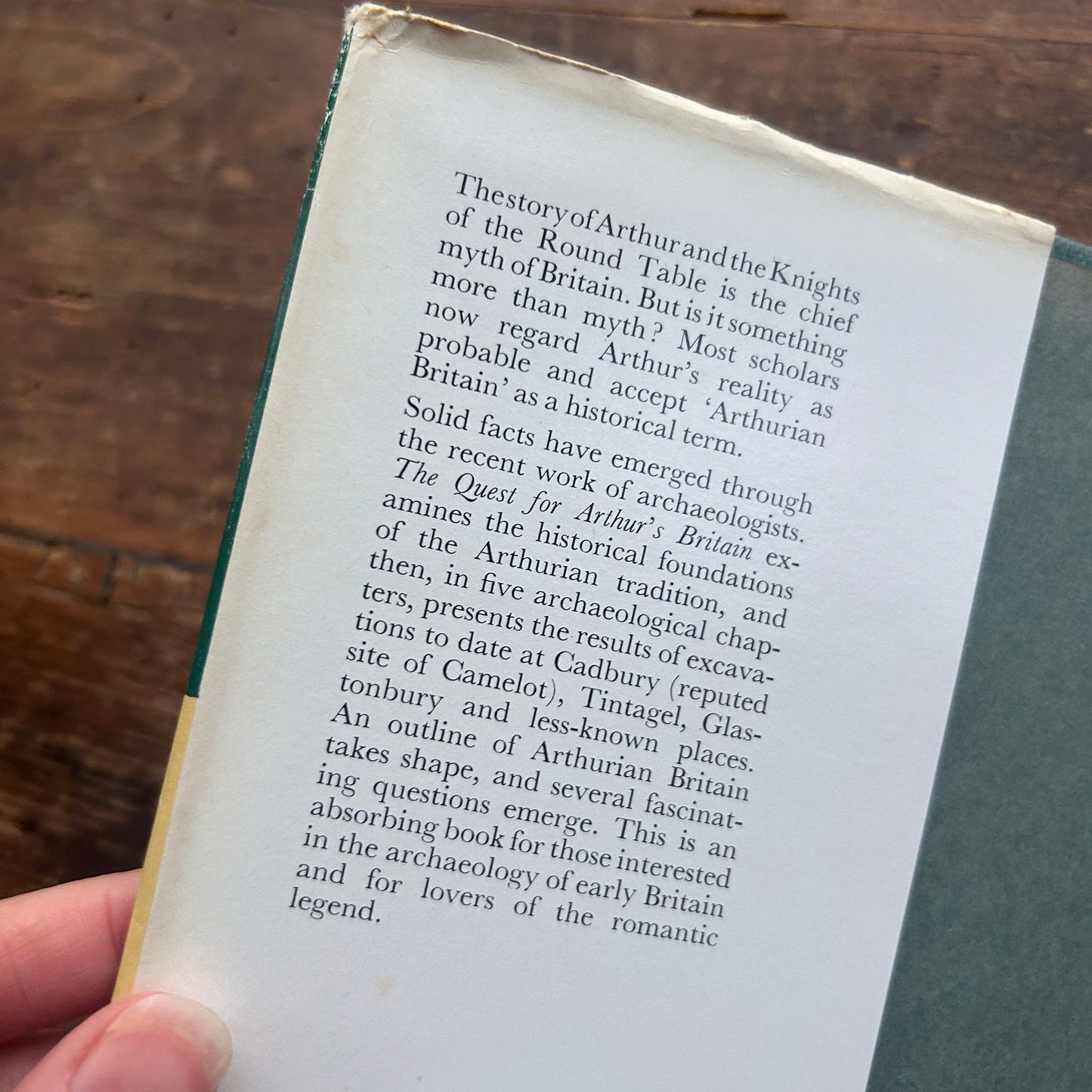 The Quest for Arthur's Britain - Geoffrey Ashe 1972 (Preloved)