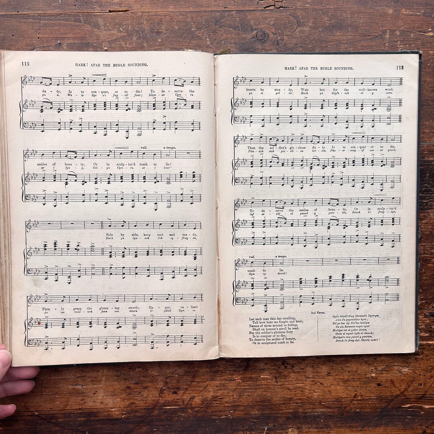 The Songs of Wales - Royal Edition - Brinley Richards - 1879 (Preloved)