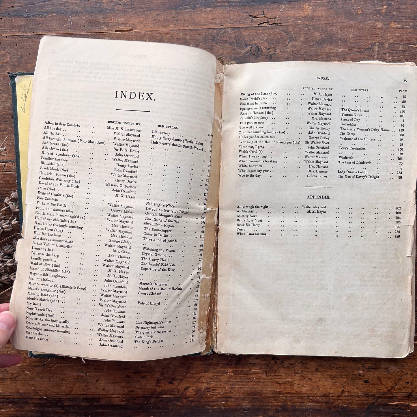 The Songs of Wales - Royal Edition - Brinley Richards - 1879 (Preloved)