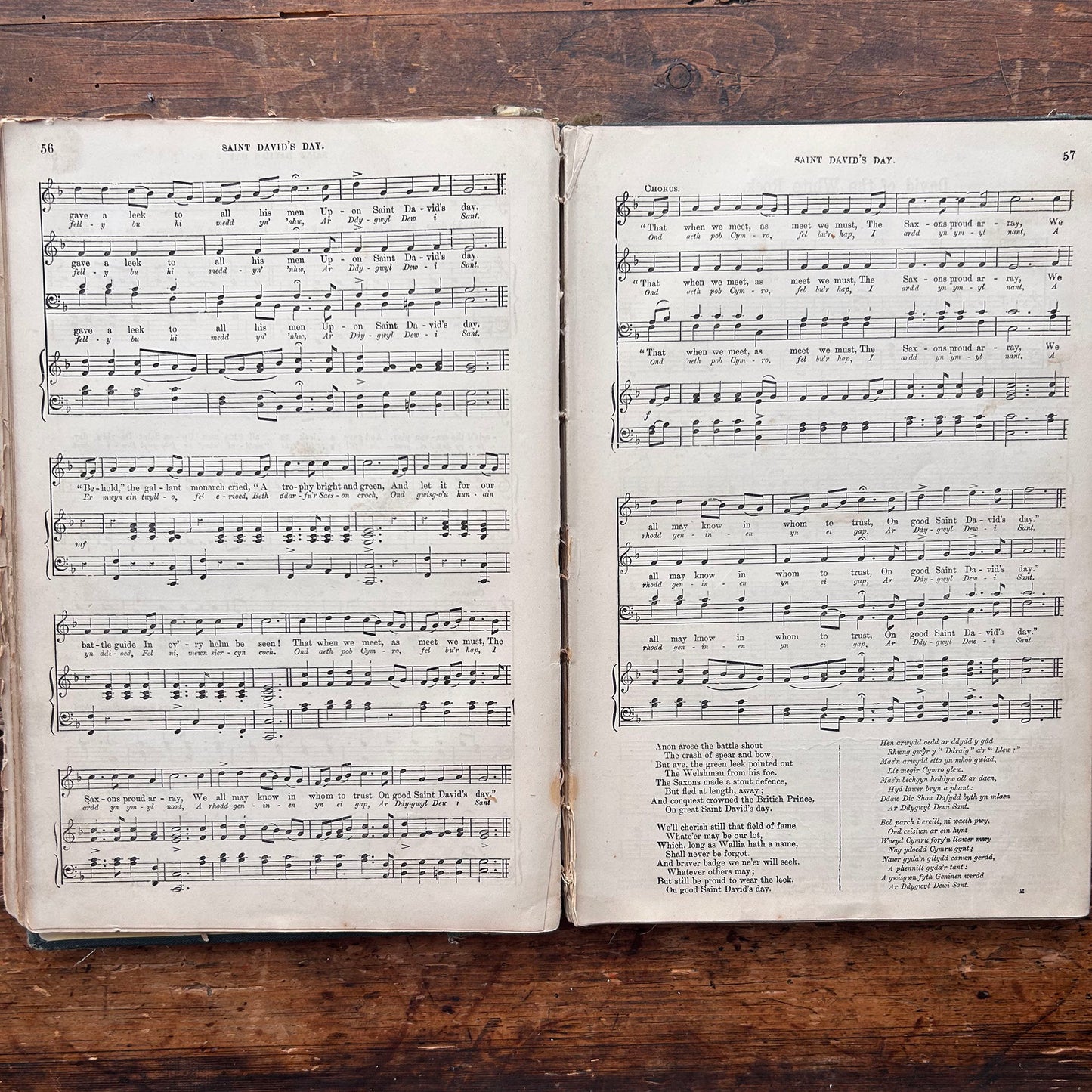 The Songs of Wales - Royal Edition - Brinley Richards - 1879 (Preloved)